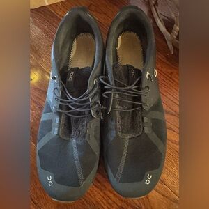 On Cloud Cloud 5 Men's Running Shoes Sneakers Black Size 12.5 No Insoles Gym Run